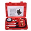 8Pcs G326 Gasoline Engine Compression Tester Auto Petrol Gas Engine Cylinder Automobile Pressure Gauge Tester Automotive Test Kit 0-300psi With Case