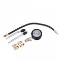 8Pcs G326 Gasoline Engine Compression Tester Auto Petrol Gas Engine Cylinder Automobile Pressure Gauge Tester Automotive Test Kit 0-300psi With Case