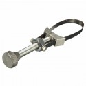 Adjustable 60mm To 120mm Oil Filter Removal Tool Strap Wrench For Motor Vehicle