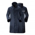 Adult Raincoat Jumpsuit Overalls Mens Women Coat Hooded Long Rainsuit Waterproof