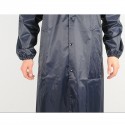 Adult Raincoat Jumpsuit Overalls Mens Women Coat Hooded Long Rainsuit Waterproof