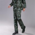 Camouflage Raincoat Camping Hiking Motorcycle With Waterproof Face Mask Adult Rainwear Suits