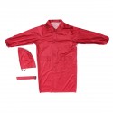 Hooded Raincoat Waterproof Lightweight Rain Jacket Outdoor Cape Coat Raincover Windbreaker