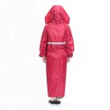Hooded Raincoat Waterproof Lightweight Rain Jacket Outdoor Cape Coat Raincover Windbreaker