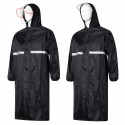 Reflective Waterproof Rainsuit Rain Pants Anti-UV Riding Raincoat Cover With Hat