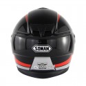 SM519 ECE Double Lens Motorcycle Half Face Helmet