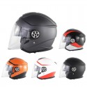 SM519 ECE Double Lens Motorcycle Half Face Helmet