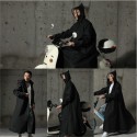 Waterproof Electric Bicycle Scooter Raincoat Rain Coat Hooded Poncho Motorcycle Rainwear