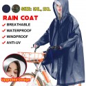 Waterproof Long Hooded Rainsuit Rain Coat Anti-UV Raincoat With Hat