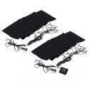 8 in 1 Electric USB Clothes Heating Pads Third Gear Thermostat With Switch / Without Switch