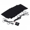 8 in1 Electric USB Clothes Heating Pad Adjustable Temp Thermal Clothing