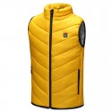 Children USB Heated Warm Back Cervical Spine Hooded Winter Jacket Motorcycle Skiing Riding Coat