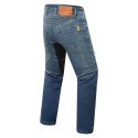 Men Autumn Winter Pants Motorcycle Denim Riding Jeans With Protective Gear Cold-proof Keep Warm Casual Clothing