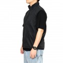 Dual Button USB Electric Outdoor Heated Vest Clothes Carbon Fiber Warm Back Belly Heat 3 Gear Control