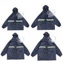 Electric Car Raincoat Bicycle Riding Poncho Hiking Long Adult Backpack Windbreaker Type Full Body Waterproof Jacket