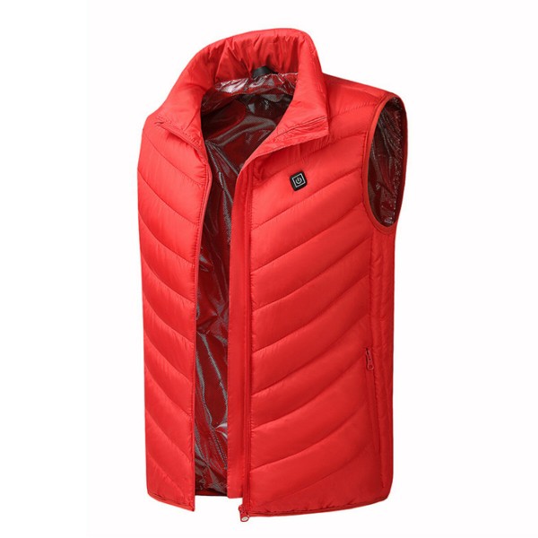 Electric Heating Vest Outdoor Jacket Winter Flexible Thermal Clothing Waistcoat For Sports Hiking