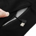 Electric USB Heated Vest Men Women Heating Coat Jacket Clothing Winter Warm