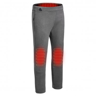 Electric USB Heated Warm Pants Winter Warmer Heating Elastic Trousers Men Women Motorcycle Riding Pants