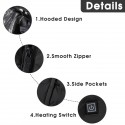 Electric USB Intelligent Heating Heater Coats Warm Heated Jacket For Men Women