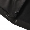 Electric USB Power Supply Warm Heated Vest Waterproof Heated Riding Coats Black
