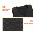 Men Women Electric Heating Vest Jacket Winter Warm Heated Pad Winter Body Warmer