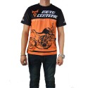 Motorcycle Breathable Sport Cotton Shirt Outdoor Riding Racing T-shirts O Neck Short Sleeve