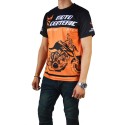 Motorcycle Breathable Sport Cotton Shirt Outdoor Riding Racing T-shirts O Neck Short Sleeve