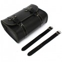 Motorcycle Saddle Leather Bag Storage Tool Pouch