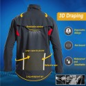 Racing Winter Fleece Thermal Warm 3-layers Motorcycle Jacket Windproof