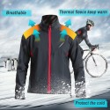 Racing Winter Fleece Thermal Warm 3-layers Motorcycle Jacket Windproof