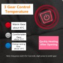 Smart Heated Warm Knee Pants Men Women Trousers USB Interface Drawstring Design