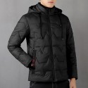 USB Electric Heated Coats Heating Hooded Jacket Long Sleeves Winter Warm Clothing