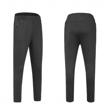 USB Intelligent Heating Trousers Carbon Fiber Heater Cotton Pants For Men