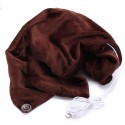 USB Powered Soft Heated Shawl Electric Warming Heating Blanket Winter Pad