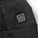 USB Smart Heating Pants Plus Velvet Thickening Carbon Fiber Knee Heating
