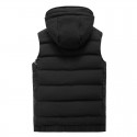 Winter Down Jacket Pure Color Fashion Stand Collar Warm Down Vest Outdoor Warm