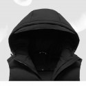 Winter Down Jacket Pure Color Fashion Stand Collar Warm Down Vest Outdoor Warm