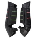 Winter Motorcycle Cycling PU Leather Kneepads Protector Leg Warm Waterproof Stainless Steel Hook