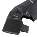 Winter Motorcycle Cycling PU Leather Kneepads Protector Leg Warm Waterproof Stainless Steel Hook
