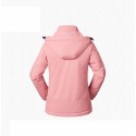 Women Battery Charging Electric USB Heating Coats Outdoor Winter Body Warmer Coat