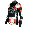 Women Cycling Clothing Jersey Sportswear Long Sleeve Bicycle Racing Clothing Shirts