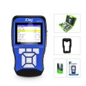 M100 Motorcycle Scanner Diagnostic Tool 12V Battery Tester OBD OBD2 Moto Scan Code Reader SD Card Color Display