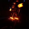 1 Pcs Motorcycle Decoration Lights Retro Harley Front And Rear Suspension LED Ring Turn Signal Lights