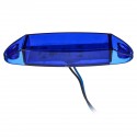 10Pcs Blue 24V LED Side Marker Light Flash Strobe Emergency Warning Lamp For Boat Car Truck Trailer