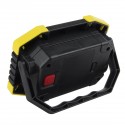 10W 20000LM Camping Outdoor COB LED Work Light Solar Power Bank Emergency Work Light