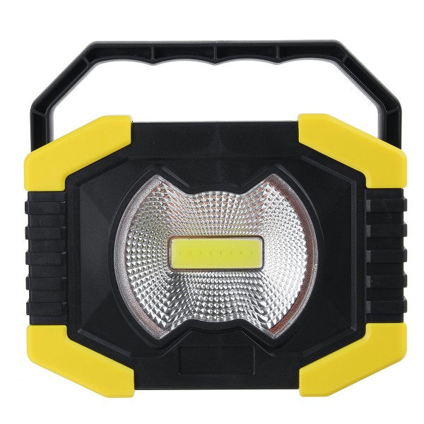 10W 20000LM Camping Outdoor COB LED Work Light Solar Power Bank Emergency Work Light