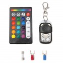 10pcs Wireless RGB IR/RF Multi-Color LED Light Strips Remote Control Neon Atmosphere Lamp