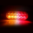 12 LED Light Bar Truck Emergency Beacon Warning Light Hazard Flashing Signal Strobe Lamp