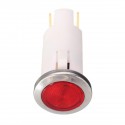 12V 12.5mm LED Indicator Pilot Dash Dashboard Panel Warning Light Lamp