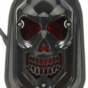 12V 20W Motorcycle Quad ATV Rear Black Brake Tail Light